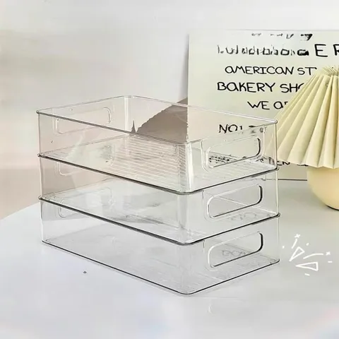 Hộp đựng Mỹ Phẩm để Bàn, Hộp đựng Khẩu Trang Acrylic Trong Suốt, Giỏ đựng đồ ăn Nhẹ, Giá để đồ Lặt Vặt