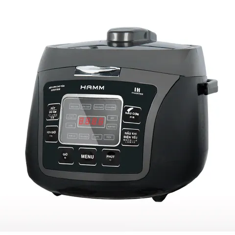 Nồi Cơm Điện Cao Tần HAMM HRC-1591IH (1.8L) - Thiết Kế Sang Trọng, Đa Chức Năng Nấu Cơm, Cháo, Ủ Ấm, Hàng Chính Hãng