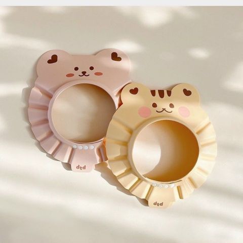Mũ Gội Đầu Silicon Cao Cấp Chống Nước Cho Bé - Nón Tắm Điều Chỉnh Không Đau, Bảo Vệ Mắt Tai An Toàn, Họa Tiết Dễ Thương