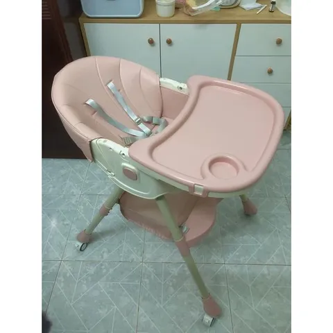 Phụ Kiện Ghế Ăn Dặm Umoo UM-05117/ UM-05145 - Ghế Ngả Lưng, Gấp Gọn, Có Bánh, Thay Thế An Toàn Cho Bé