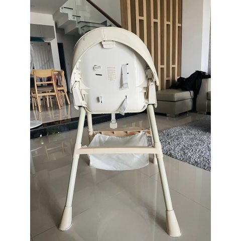 Phụ Kiện Ghế Ăn Dặm Umoo UM-05117/ UM-05145 - Ghế Ngả Lưng, Gấp Gọn, Có Bánh, Thay Thế An Toàn Cho Bé