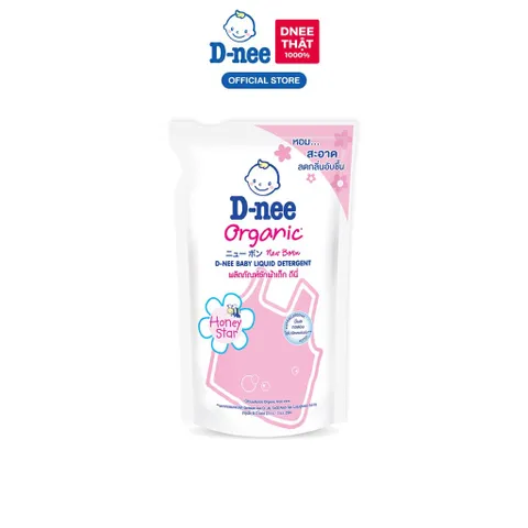 Nước Giặt Quần Áo Trẻ Em D-nee Hồng - Nước Giặt Xả 2 In 1 Dnee Chính Hãng - Can 3L, Hàng Chuẩn Đại Thịnh