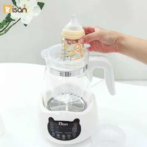 Phụ Kiện Bình Đun Nước Pha Sữa MISAN, Ấm Đun Lẻ MISAN Thủy Tinh, Ấm đun Nước Thay Thế Misan 1300ml
