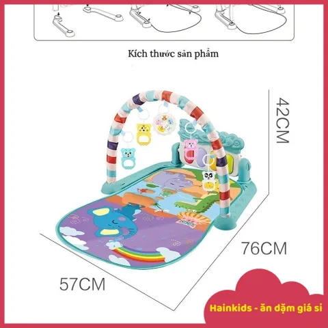 Thảm đàn Piano, Hỗ Trợ Phát Triển Toàn Diện Cho Bé, Cho Bé Phút Giây Hoạt động Vui Tươi, Vận động Phù Hợp Với Bé 0M+