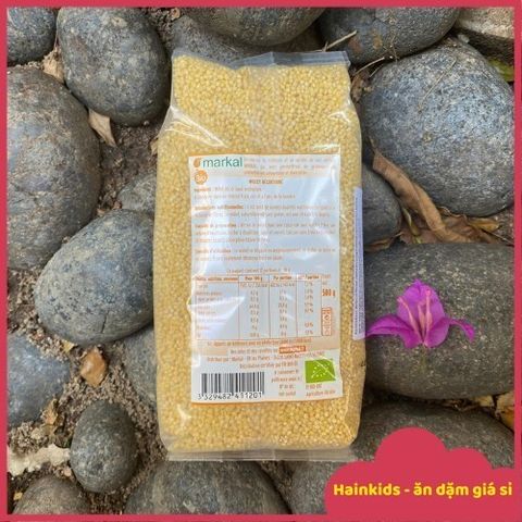 Hạt Kê Hữu Cơ Markal 500gr - Thức Ăn Bổ Sung Đặc Biệt Cho Gia Cầm, Chim Kiểng - Sản Phẩm Nhập Khẩu Pháp, Gluten Free