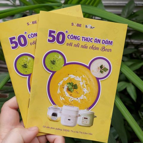 Cẩm Nang Ăn Dặm Bear Cocobear - 50+ Công Thức Khoa Học Cho Bé Yêu - Hướng Dẫn Dinh Dưỡng An Toàn Cho Trẻ Sơ Sinh