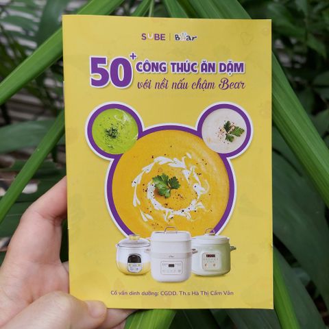 Cẩm Nang Ăn Dặm Bear Cocobear - 50+ Công Thức Khoa Học Cho Bé Yêu - Hướng Dẫn Dinh Dưỡng An Toàn Cho Trẻ Sơ Sinh