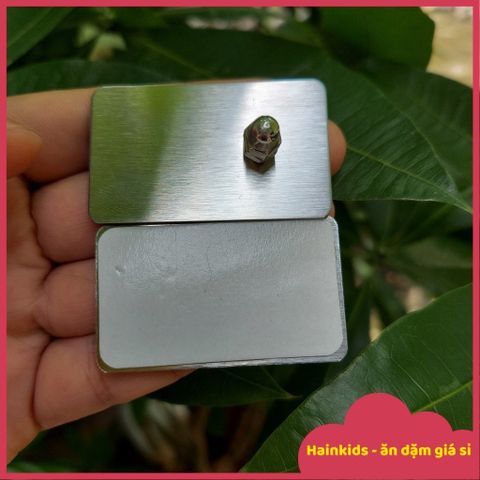 Miếng Dán Thanh Chắn Giường Inox - Phụ Kiện Quây Cũi Vải Chắc Chắn, Giúp Cố Định Thanh Chắn An Toàn Cho Bé