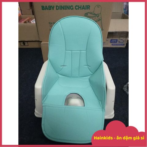 Phụ Kiện Ghế Ăn Dặm Hanbei - Mặt Bàn Trắng và Đệm Da PU Chống Thấm Cho Ghế Umoo, Ikea, Shouda - Tiện Lợi Cho Các Mẹ