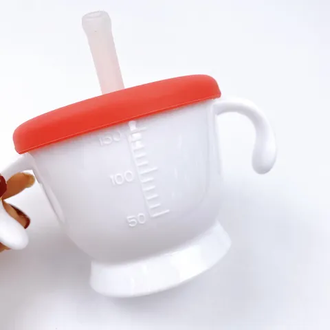 Cốc Tập Hút, Cốc Tập Uống 3 Giai Đoạn Cho Bé Từ 6 Tháng - Có Nút Bấm Hỗ Trợ