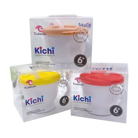 Cốc Tập Hút, Cốc Tập Uống 3 Giai Đoạn Cho Bé Từ 6 Tháng - Có Nút Bấm Hỗ Trợ