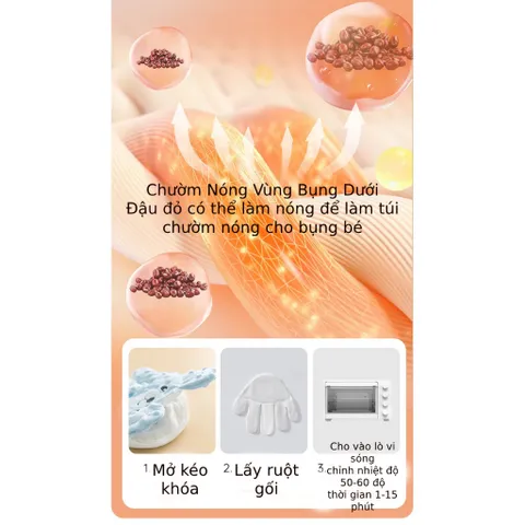 Gối Bàn Tay Vỗ Mông Cho Bé, Gối Vỗ Về Trấn An Giúp Bé Ngủ Ngon, Chống Giật Mình