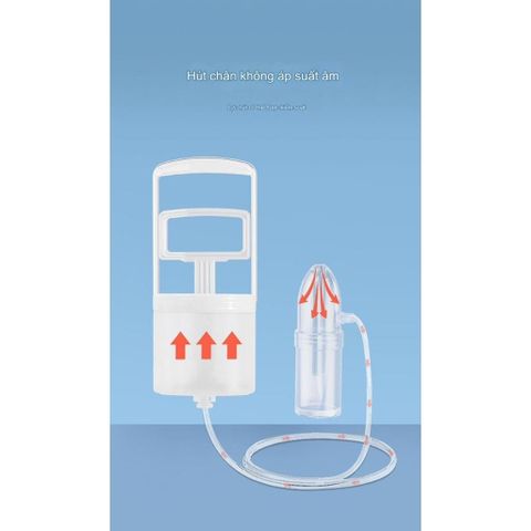 Dụng Cụ Hút Mũi Nasal Kéo Tay Cao Cấp - Lực Hút Mạnh, An Toàn Cho Bé, Nhựa Nguyên Sinh, Dễ Sử Dụng