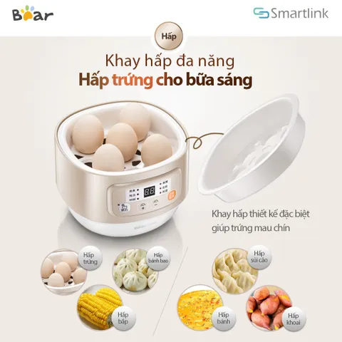 Phụ Kiện Nắp Nhựa Nồi Nấu Chậm Bear 0.8L DDZ-A08D1/DDZ-A08G2 - Bear 0,8L A08T8, A08D1, A08Q6, A08M3, A08G2