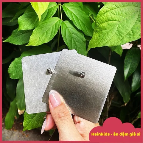 Miếng Dán Inox Cố Định Thanh Chắn Giường - Phụ Kiện Quây Cũi Không Cần Khoan, Thiết Kế Thông Minh Tiện Dụng Cho Bếp và Phòng Tắm