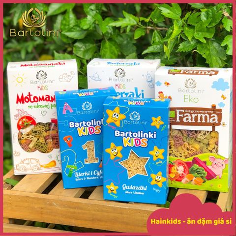 Nui Trứng Hình Ngôi Sao và Chữ Số Bartolini 250g - Mì Ăn Dặm Cho Bé, Xuất Xứ Ba Lan, Dinh Dưỡng Tự Nhiên, Thời Hạn Sử Dụng Đến 2027