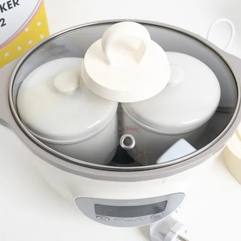 Phụ Kiện Nồi Nấu Chậm Bear 1.6L - Nắp Thủy Tinh Thay Thế Chính Hãng - Dành Cho Bé Ăn Dặm, An Toàn và Tiện Lợi