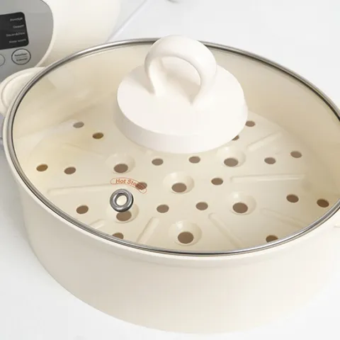 Phụ Kiện Nồi Nấu Chậm Bear 1.6L - Nắp Thủy Tinh Thay Thế Chính Hãng - Dành Cho Bé Ăn Dặm, An Toàn và Tiện Lợi