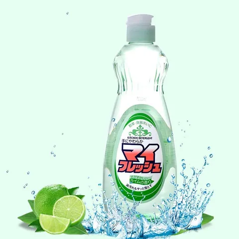 Nước Rửa Chén Hữu Cơ Nội Địa Nhật Rocket 600ml, Nước Rửa Chén Trung Tính, An Toàn, Nước Rửa Chén Bát ăn Dặm, Rửa Rau Củ 507484