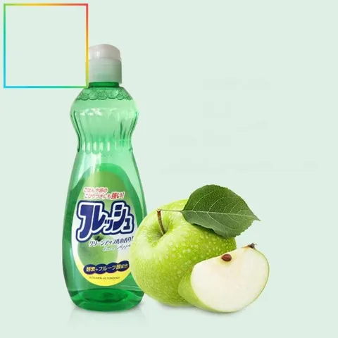 Nước Rửa Chén Hữu Cơ Nội Địa Nhật Rocket 600ml, Nước Rửa Chén Trung Tính, An Toàn, Nước Rửa Chén Bát ăn Dặm, Rửa Rau Củ 507484