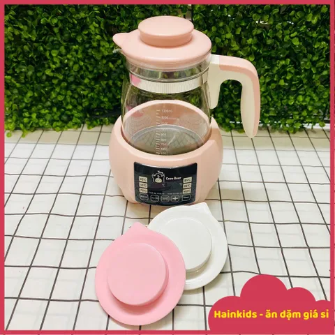 [PHỤ KIỆN] Nắp Bình đun Coco Bear, Nắp Bình đun Nhựa Chống Phỏng, Inox Cao Cấp Thay Thế Cho ấm đun Nước Pha Sữa CocoBear