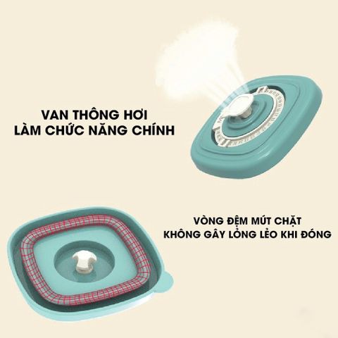 Hộp Trữ Đông BeChoice 120ml - Đựng Đồ Ăn Dặm An Toàn Cho Bé, Có Van Ghi Nhớ Ngày Tháng, Chất Liệu Cao Cấp, Tiện Dụng