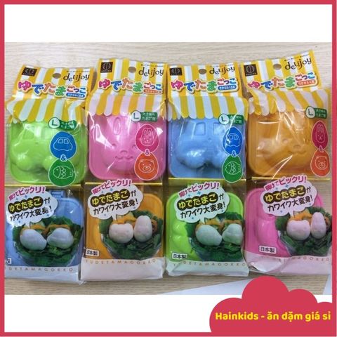 Bộ 2 Khuôn Bento Đậu Hũ Non Yến Mạch Nhật Bản - Dụng Cụ Làm Cơm Hình Ngộ Nghĩnh Cho Bé Yêu, Đồ Gia Dụng Nhà Bếp