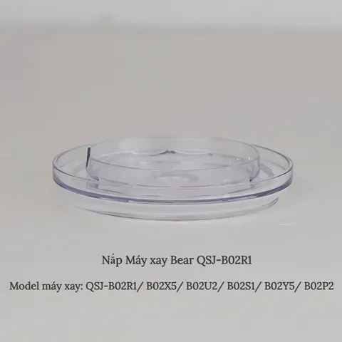 Cối Thủy Tinh Bear 0.6L - Phụ Kiện Thay Thế, Dao Xay & Nắp Đậy cho Máy Xay Bear QSJ-B02U2/B02R1/B02Y5/B02X5