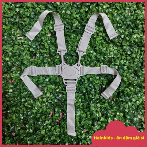 Đai An Toàn 5 Điểm Cho Bé - Ràng Ghế Ăn Dặm, Xe Đẩy, Ghế Ngồi Ô Tô, Thích Hợp Cho HANBEI, UMOO, HONPER - Bảo Vệ An Toàn Tối Đa