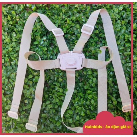 Đai An Toàn 5 Điểm Cho Bé - Ràng Ghế Ăn Dặm, Xe Đẩy, Ghế Ngồi Ô Tô, Thích Hợp Cho HANBEI, UMOO, HONPER - Bảo Vệ An Toàn Tối Đa