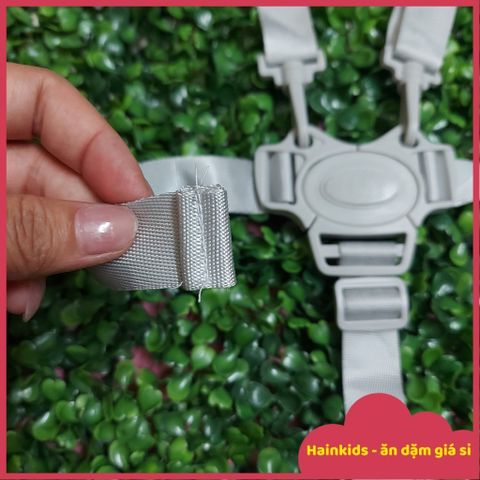 Đai An Toàn 5 Điểm Cho Bé - Ràng Ghế Ăn Dặm, Xe Đẩy, Ghế Ngồi Ô Tô, Thích Hợp Cho HANBEI, UMOO, HONPER - Bảo Vệ An Toàn Tối Đa