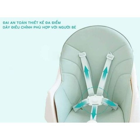 Đai An Toàn 5 Điểm Cho Bé - Ràng Ghế Ăn Dặm, Xe Đẩy, Ghế Ngồi Ô Tô, Thích Hợp Cho HANBEI, UMOO, HONPER - Bảo Vệ An Toàn Tối Đa