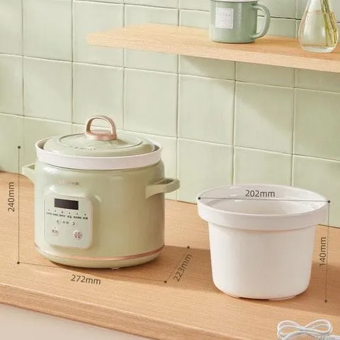 Phụ Kiện Thố Sứ Thay Thế cho Nồi Nấu Cháo Chậm Bear 2L - Mã SB-NNC20, DDG-D20P1/D20M1/D20N1/E20M1