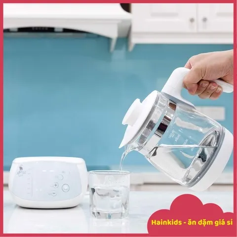 [PHỤ KIỆN] Bình Thủy Tinh Coco Bear, Bình Thay Thế Dùng Cho ấm đun Nước Pha Sữa CocoBear Không Kèm Nắp