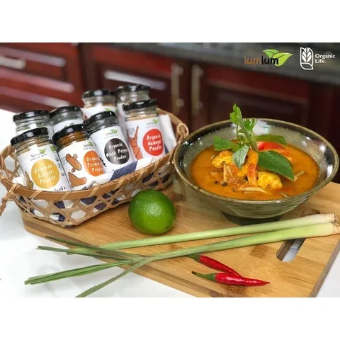 Bột gia vị hữu cơ - bột hành Lum Lum, Bột Gia Vị Hữu Cơ LumLum Phù Hợp Chế Biến Món ăn Dặm, ăn Healthy Tốt Cho Sức Khỏe