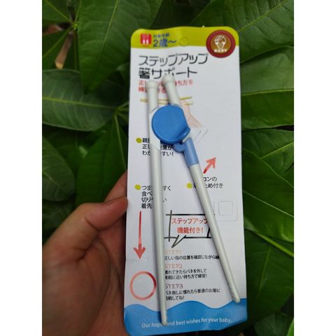 Đũa Tập Gắp Cho Bé - 3 Giai Đoạn An Toàn, Chất Liệu Nhựa ABS - Phụ Kiện Hữu Ích Giúp Bé Tập Ăn Dễ Dàng