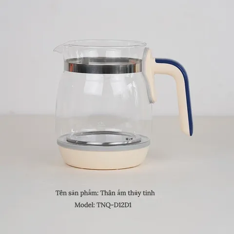 Nắp Đậy Bình Đun Thủy Tinh Bear 1,3L WW-4H12W - Phụ Kiện Thay Thế Cho Ấm Đun Nước Pha Sữa, Đồ Gia Dụng Nhà Bếp