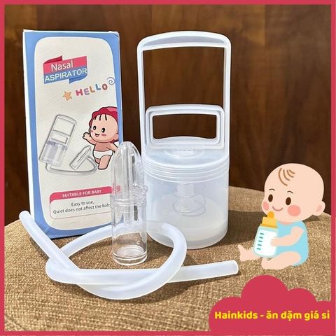 Dụng Cụ Hút Mũi Nasal Kéo Tay An Toàn Cho Bé, Lực Hút Mạnh, Dễ Sử Dụng, Không Đau, Thích Hợp Cho Gia Đình