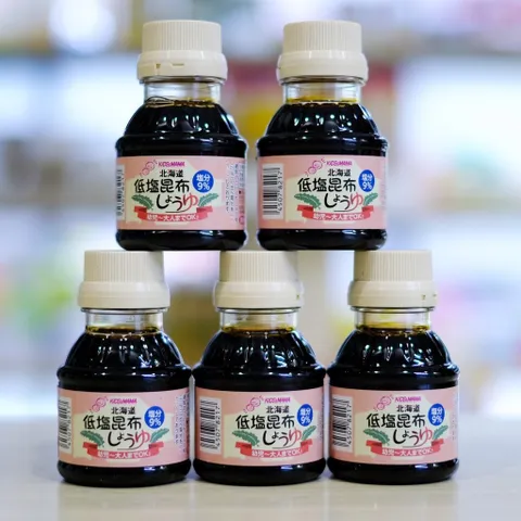 Nước Tương Tảo Bẹ Tách Muối Kids&Mama Hokkaido 100ml Cho Bé Từ 6 Tháng Tuổi,Kid & Mama Nhật Bản, (Date 02.06.2026)