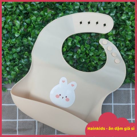 Yếm Ăn Dặm BABYBOO Silicon 4D Hàn Quốc - Yếm Có Máng Hứng, Siêu Mềm, An Toàn Cho Bé, Thiết Kế Độc Đáo, Dễ Vệ Sinh