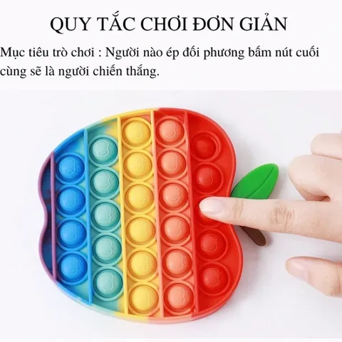 Pop It Giá Rẻ, Đồ Chơi Bóp Tay Xả Stress, Bóp Bong Bóng Nhiều Màu Sắc Giảm Căng Thẳng, Quà Tặng Cho Bé, đồ Chơi Cho Bé
