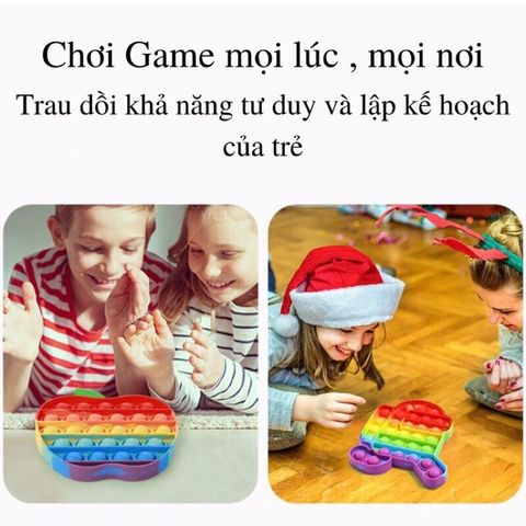 Pop It Giá Rẻ, Đồ Chơi Bóp Tay Xả Stress, Bóp Bong Bóng Nhiều Màu Sắc Giảm Căng Thẳng, Quà Tặng Cho Bé, đồ Chơi Cho Bé