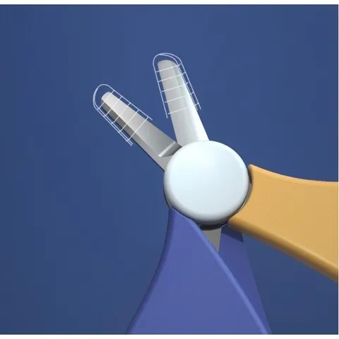 Bộ Dụng Cụ Bấm Móng, Lấy Ráy Tai Có Đèn LED, Kéo Cắt, Nhíp Gắp Gỉ Mũi, Dũa Móng Cho Bé 5 Chi Tiết Kèm Hộp Chim Cánh Cụt
