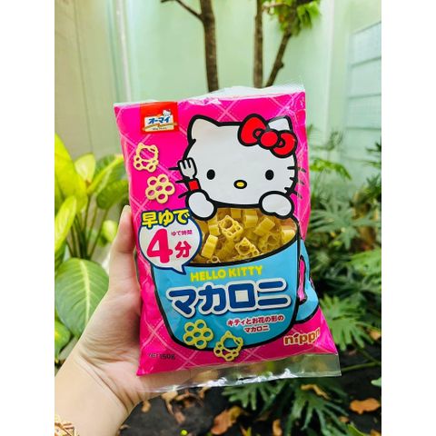 Nui Hello Kitty Nhật Bản 150G - Mỳ Pasta Dinh Dưỡng Thú Vị Cho Bé Ăn Dặm - Thay Đổi Khẩu Vị Đáng Yêu