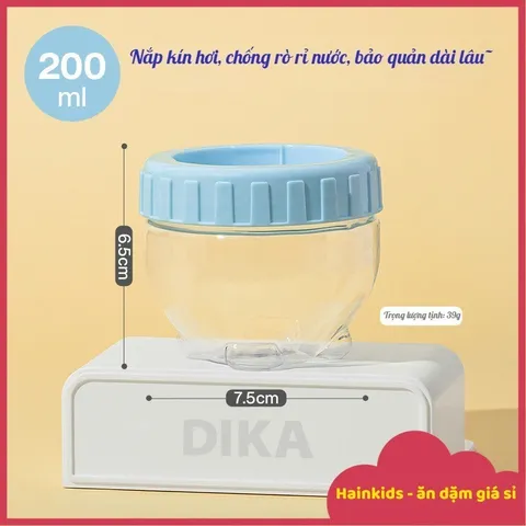 Hộp Đựng Thực Phẩm Chồng - Hũ Đựng Interlock Nhựa Trong, Phù Hợp Để Lưu Trữ Thực Phẩm, Đậu Hạt, Yến Mạch, Nui Mì, Đồ Ăn Dặm Cho Bé