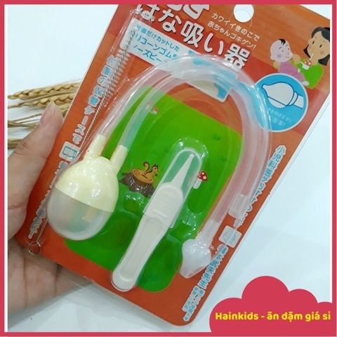 Dụng Cụ Hút Mũi Kichilachi An Toàn Cho Bé - Vệ Sinh Mũi Hiệu Quả Không Gây Đau, Kèm Gắp Gỉ Mũi, Dành Cho Trẻ Sơ Sinh