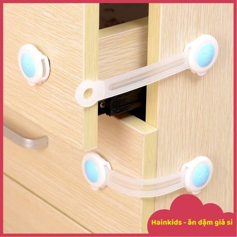 Khóa Tủ Lạnh An Toàn Cho Bé - Thiết Kế Dễ Sử Dụng, Ngăn Ngừa Trẻ Mở Tủ Kéo, Bảo Vệ An Toàn Trong Nhà, Chất Liệu Bền Đẹp