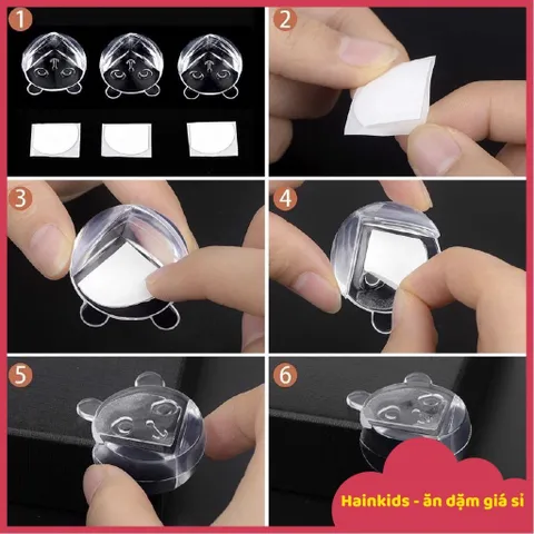 Bọc Cạnh Bàn, Bọc Góc Bàn Chất Liệu Silicon Tránh Va đập - An Toàn Cho Bé, Bọc Cạnh Bàn, Cạnh Tủ, Bảo Vệ đầu Cho Bé