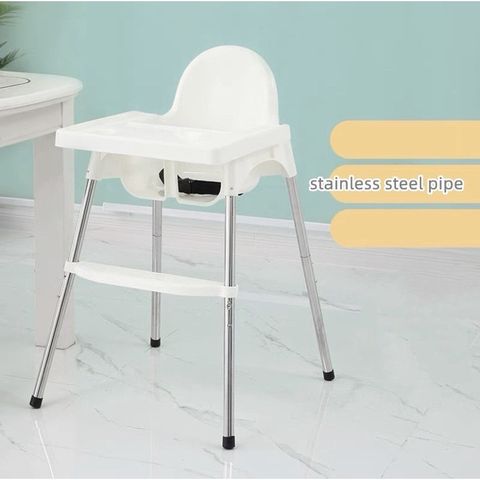 Ghế Ăn Dặm Coco Bear 2 Tư Thế Cao Thấp - An Toàn, Dễ Vệ Sinh, Chất Liệu Nhựa Nguyên Sinh, Chân Sắt Vững Chắc cho Bé từ 6 Tháng đến 3 Tuổi