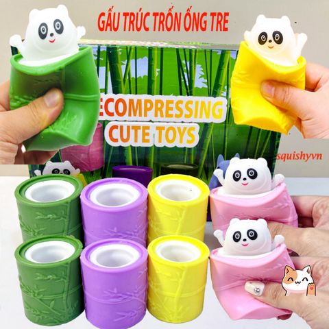 Đồ Chơi Squishy Gấu, Chó, Ếch, Gà - Thú Nhồi Bông Giải Tỏa Stress Cho Trẻ Em - An Toàn, Đáng Yêu, Quà Tặng Tạo Hứng Khởi